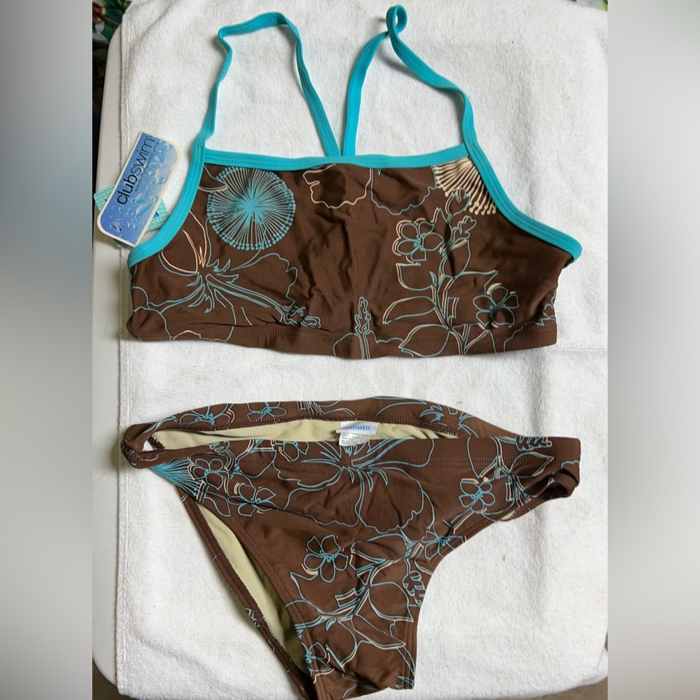 Club Swim bikini.  New. Size 12 or Large.